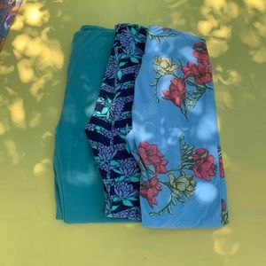 6 lularoe leggings